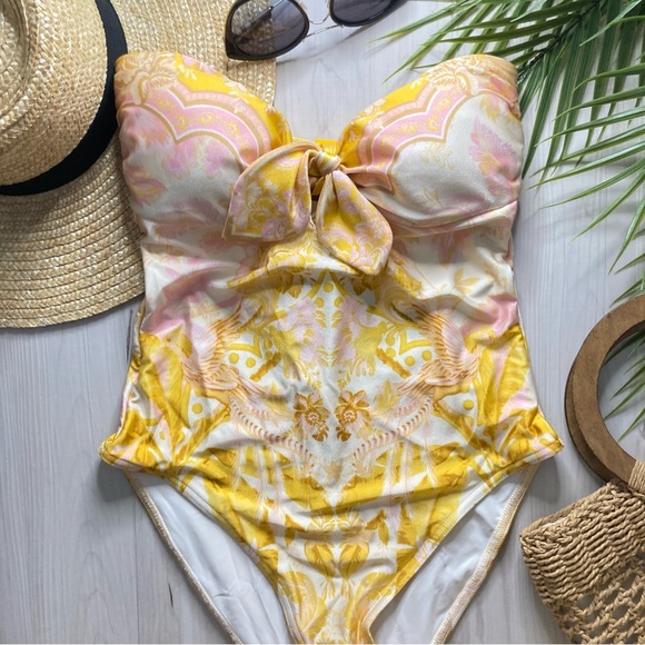 Zimmermann Other - Zimmermann Palm Print One-Piece Swimsuit